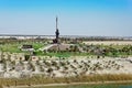 AK47 Bayonet memorial near Ismailia, Egypt